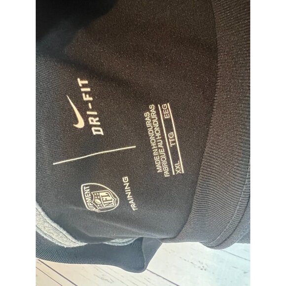 Carolina Panthers Nike NFL Equipment Training Tee Shirt XXL 2X T-Shirt Black 2XL - Picture 3 of 9